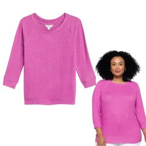 Market & Spruce Pink Sweater